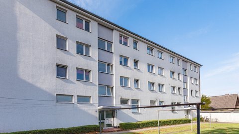 Freundliche, gut geschnittene Wohnung mit sonnigen Balkon