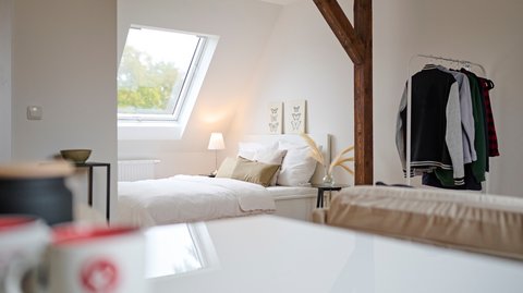 Charme trifft Moderne in einer neuen Wohnung im Erstbezug